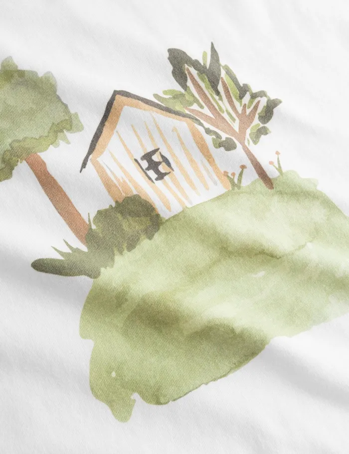 Fort TShirts ISLAND TSHIRT White 8211 Men Fort TShirts ISLAND TSHIRT White 8211 Men