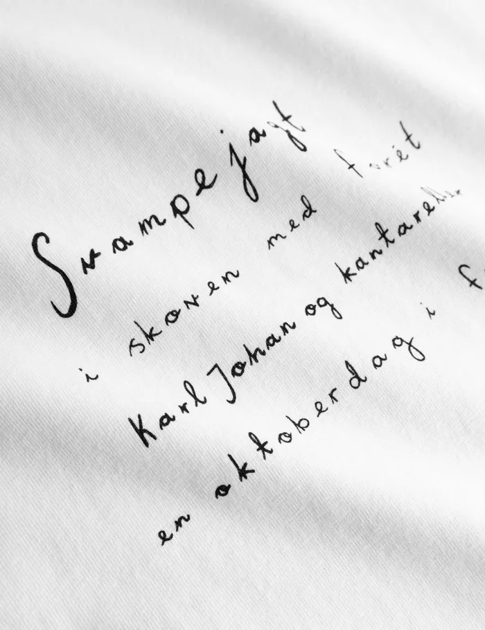 Fort TShirts SVAMPEJAGT TSHIRT Whiteblack 8211 Men Fort TShirts SVAMPEJAGT TSHIRT Whiteblack 8211 Men