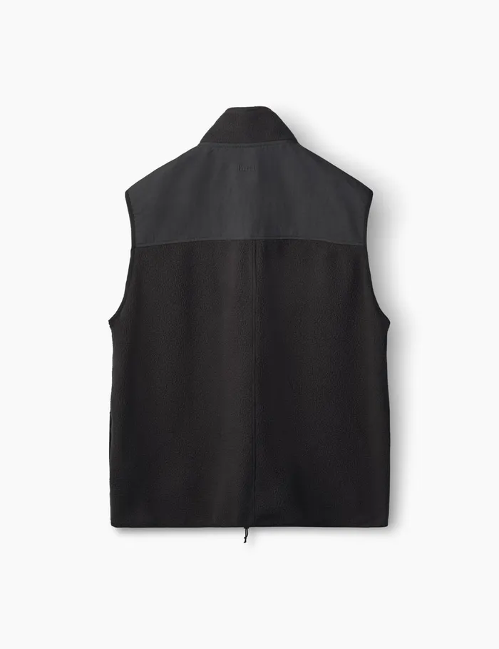 Fort Vests PICNIC POLARTEC FLEECE VEST Black 8211 Men