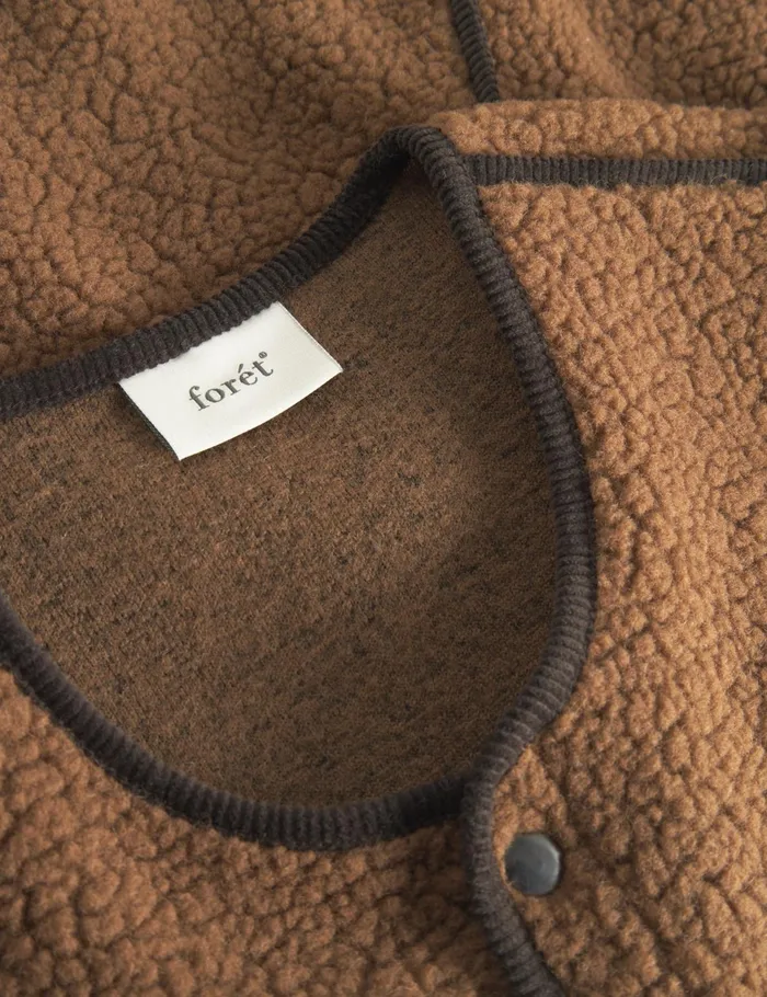 Fort Vests TULIP SHERPA FLEECE VEST Brown 8211 Men Fort Vests TULIP SHERPA FLEECE VEST Brown 8211 Men