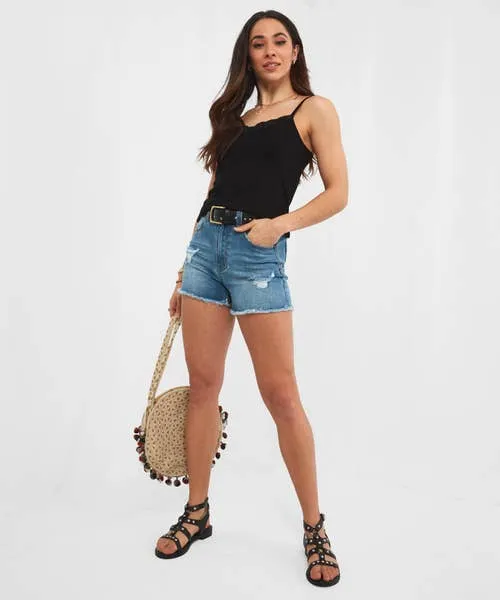 Forever Joe8217s Essential Cami BlackWhite Tops Tunics and Blouses Joebrowns Apparel
