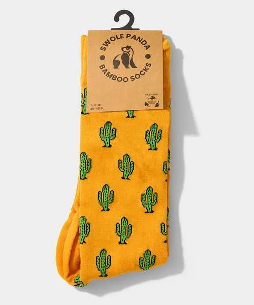 Gifts Cactus Bamboo Socks Yellow 8211 Joebrowns Apparel Gifts Cactus Bamboo Socks Yellow 8211 Joebrowns Apparel