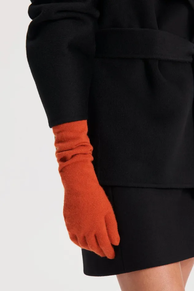 Gloves CASHMERE GLOVES BURNT Scanlan Theodore Women