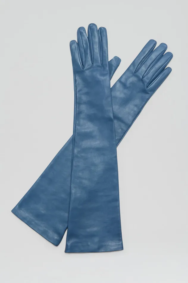 Gloves LEATHER GLOVES DENIM 8211 Scanlan Theodore Women