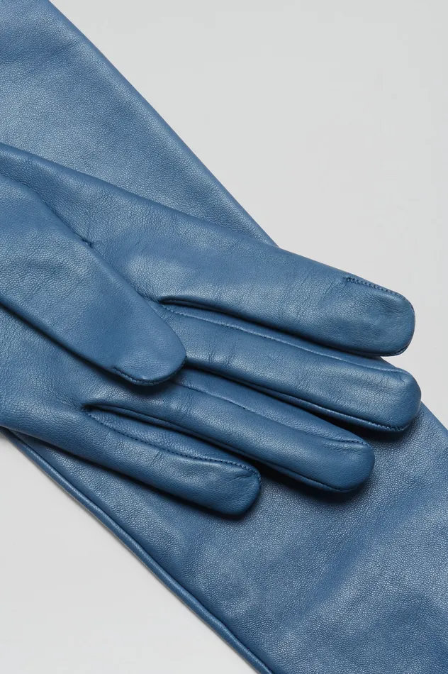 Gloves LEATHER GLOVES DENIM 8211 Scanlan Theodore Women