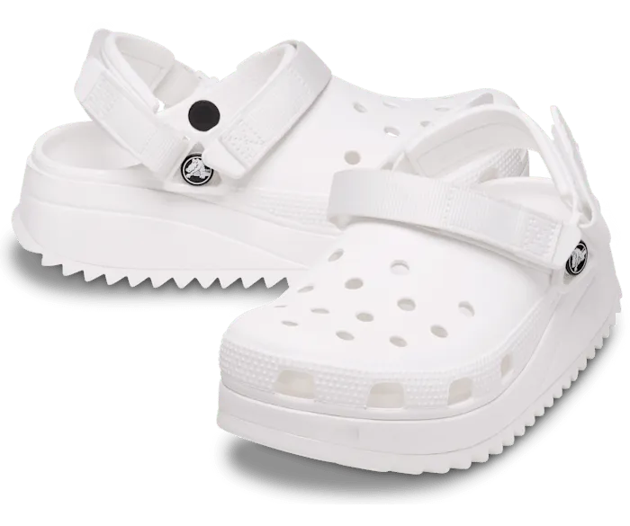 Hiker Clog White White Men Crocs Clogs