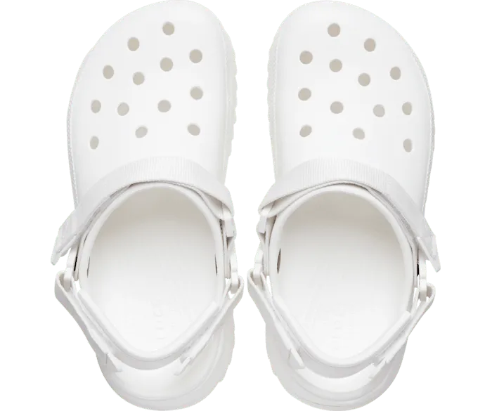 Hiker Clog White White Men Crocs Clogs