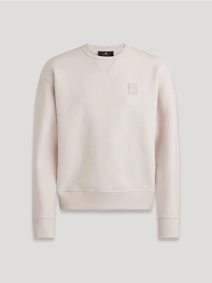 Hoodies and Sweatshirts Men Belstaff Hockley Sweatshirt Moonbeam
