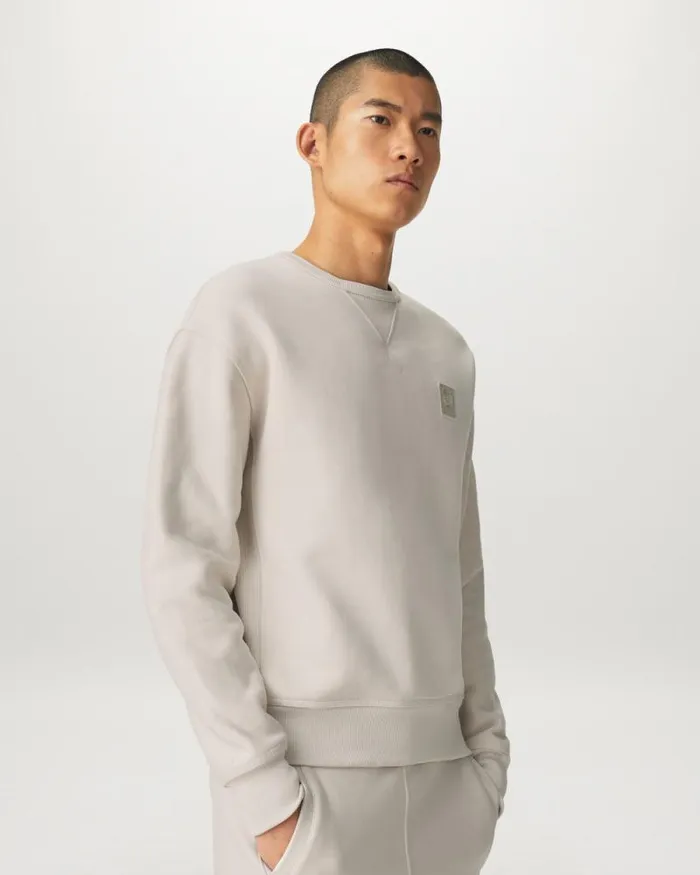 Hoodies and Sweatshirts Men Belstaff Hockley Sweatshirt Moonbeam Hoodies and Sweatshirts Men Belstaff Hockley Sweatshirt Moonbeam