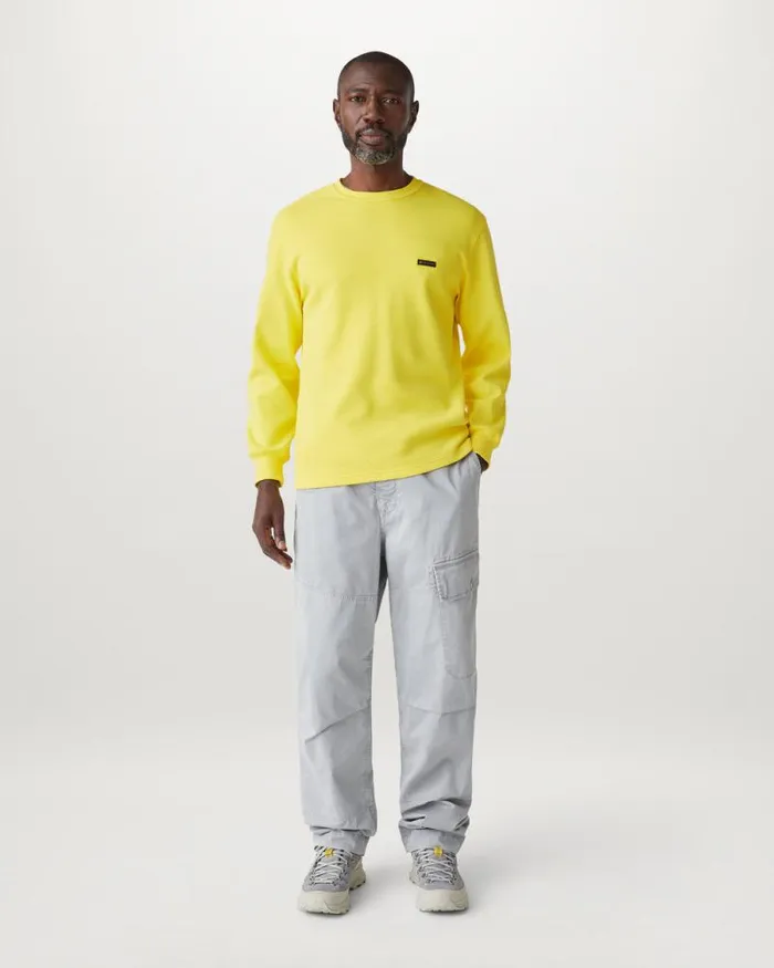 Hoodies and Sweatshirts Men Belstaff Tarn Long Sleeved Sweatshirt Yellow Oxide Hoodies and Sweatshirts Men Belstaff Tarn Long Sleeved Sweatshirt Yellow Oxide