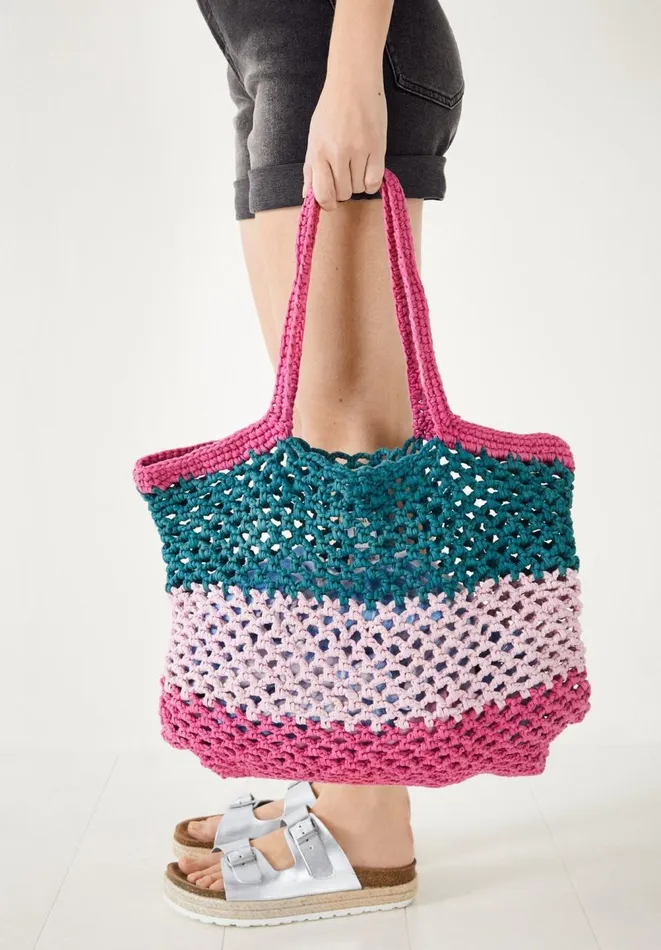 Hush Bags Women Newport Woven Tote Bag Multi