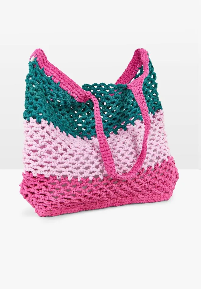 Hush Bags Women Newport Woven Tote Bag Multi Hush Bags Women Newport Woven Tote Bag Multi