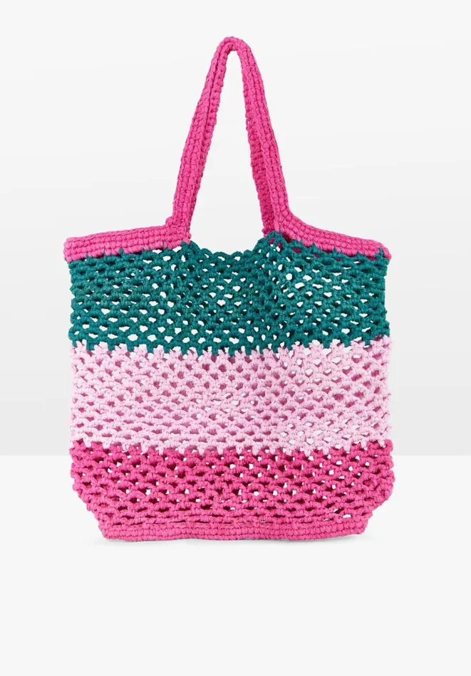 Hush Bags Women Newport Woven Tote Bag Multi Hush Bags Women Newport Woven Tote Bag Multi