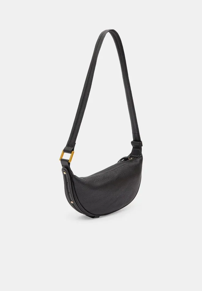 Hush Bags Women Rory Crescent Leather Crossbody Bag Black Hush Bags Women Rory Crescent Leather Crossbody Bag Black