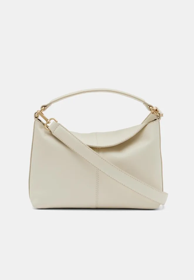 Hush Bags Women Stevie Leather Crossbody Bag Off White