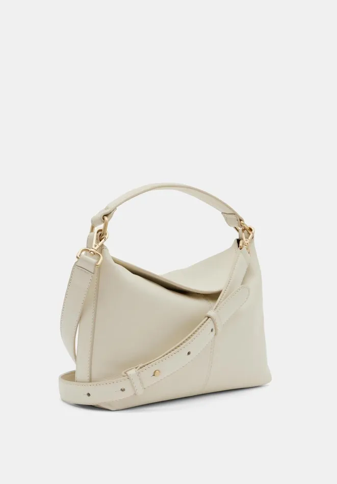 Hush Bags Women Stevie Leather Crossbody Bag Off White Hush Bags Women Stevie Leather Crossbody Bag Off White