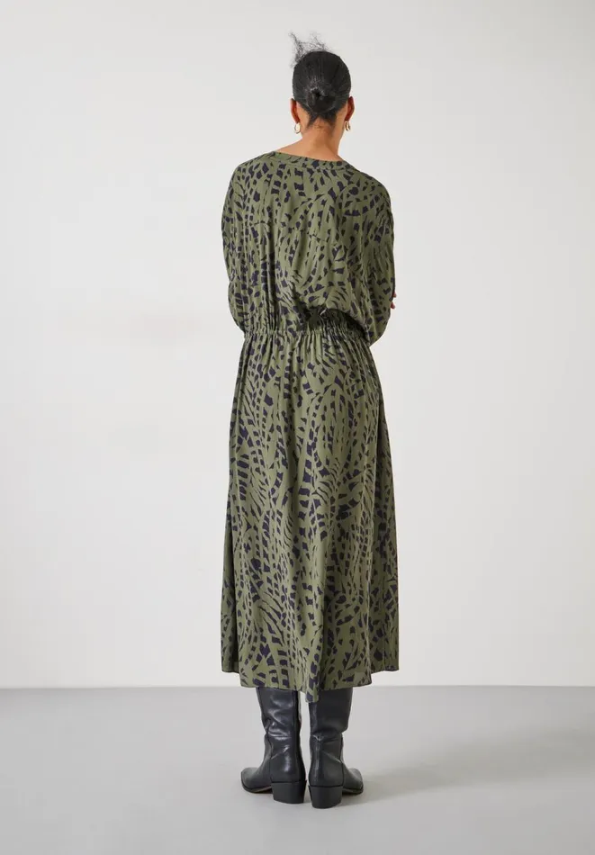 Hush Dresses Women Aimee Oversized Maxi Dress Khaki Mark