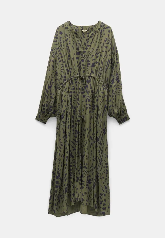 Hush Dresses Women Aimee Oversized Maxi Dress Khaki Mark