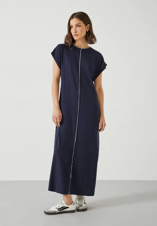 Hush Dresses Women Alessia Jersey Maxi Dress Midnight Navy