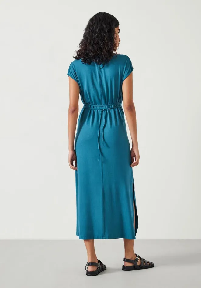 Hush Dresses Women Annabella Jersey Midi Dress Teal Green