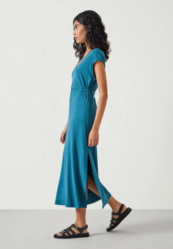 Hush Dresses Women Annabella Jersey Midi Dress Teal Green