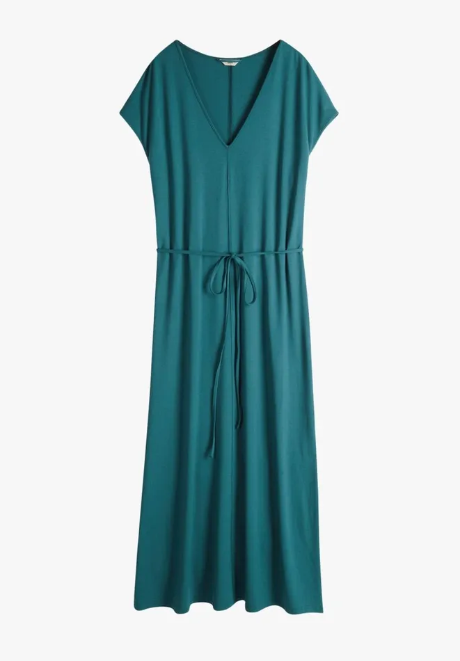 Hush Dresses Women Annabella Jersey Midi Dress Teal Green