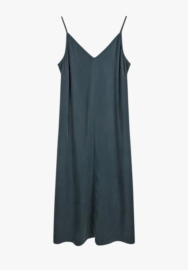 Hush Dresses Women Eloise Slip Midi Dress Washed Black Hush Dresses Women Eloise Slip Midi Dress Washed Black