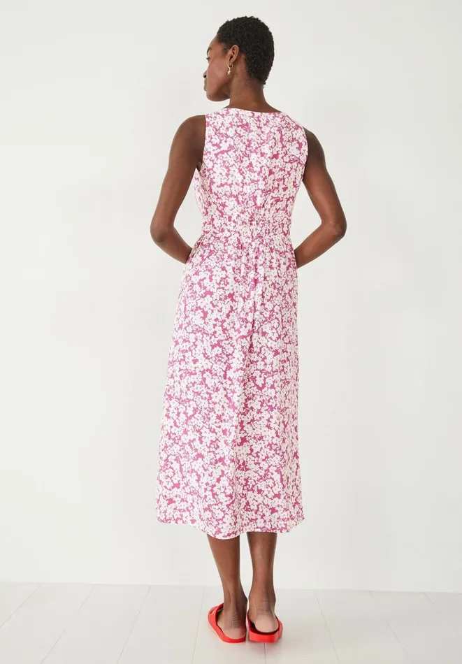 Hush Dresses Women Gemma Midi Tea Dress Meadow Ditsy Purple Hush Dresses Women Gemma Midi Tea Dress Meadow Ditsy Purple