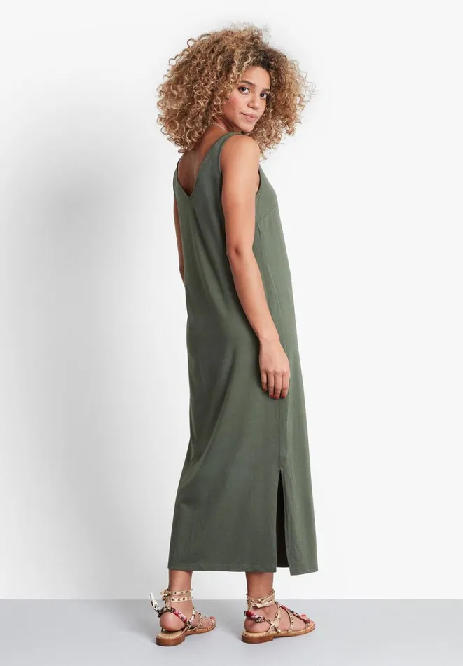 Hush Dresses Women Janelle Jersey Midi Dress Khaki Hush Dresses Women Janelle Jersey Midi Dress Khaki