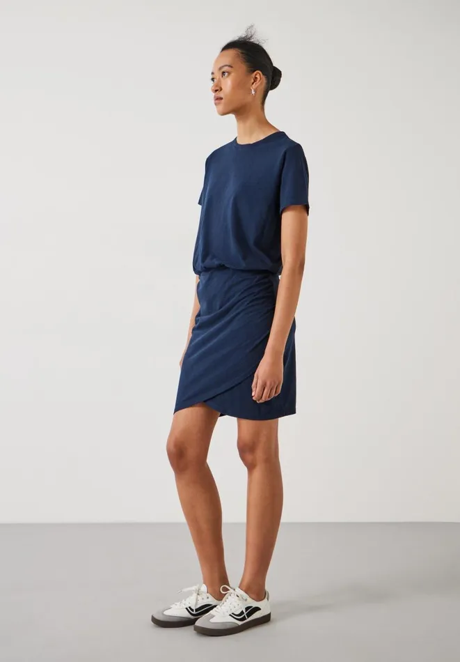 Hush Dresses Women Marlie Relaxed Jersey Mini Dress Midnight Navy Hush Dresses Women Marlie Relaxed Jersey Mini Dress Midnight Navy