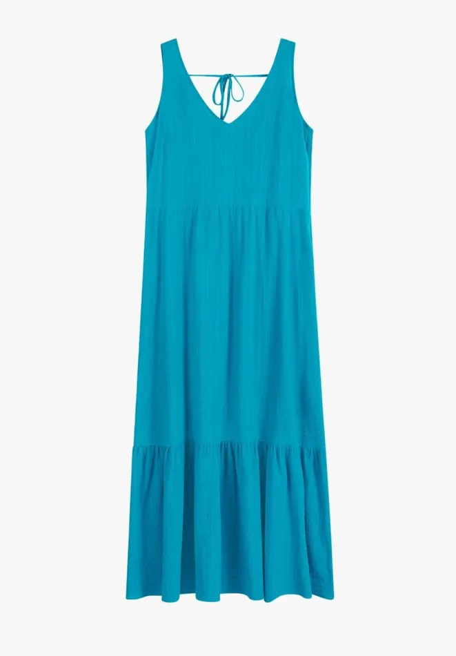 Hush Dresses Women Textured Maxi Dress Teal