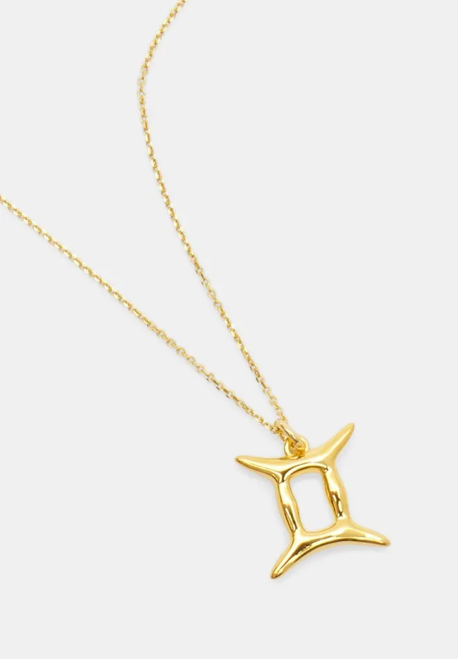 Hush Jewellery Women Bonvo Gemini Zodiac Necklace Gemini