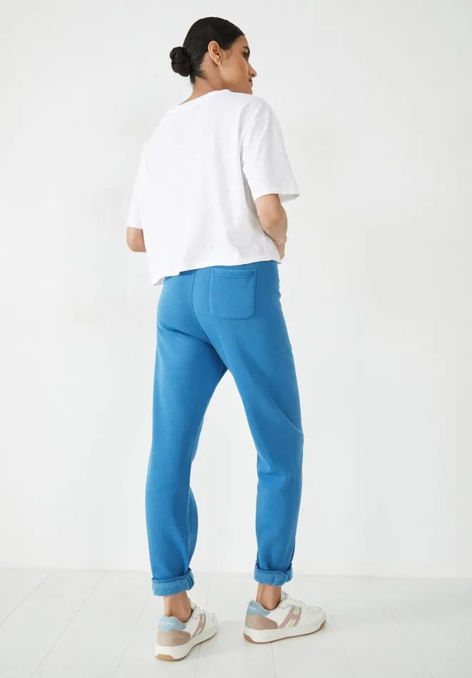 Hush Joggers and Leggings Women Lindsay Washed Joggers Mid Blue Hush Joggers and Leggings Women Lindsay Washed Joggers Mid Blue