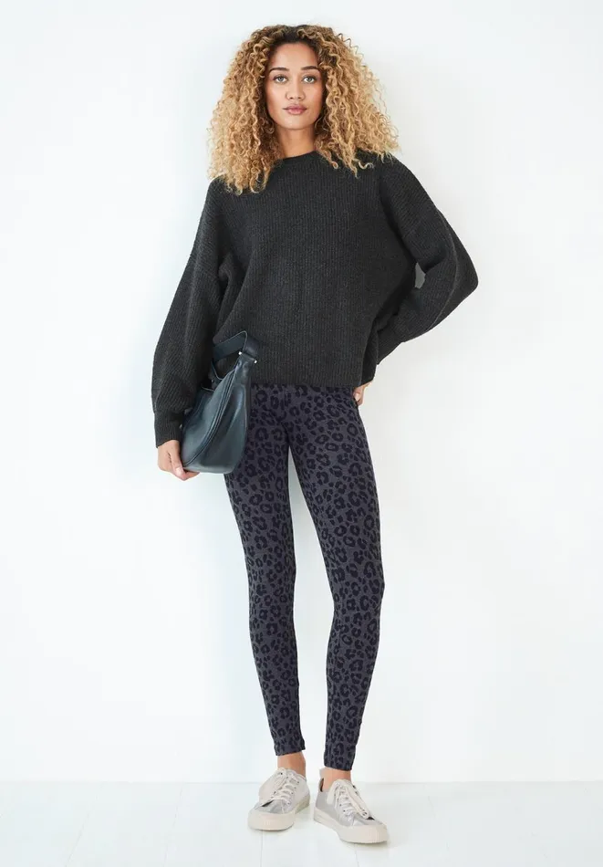 Hush Joggers and Leggings Women Printed Leggings Leopard Print