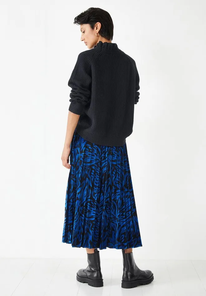 Hush Jumpers and Cardigans Women Dylan Frill Neck Jumper Black