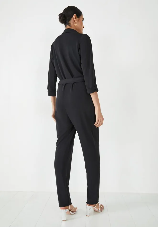 Hush Jumpsuits Women Portia Jersey Jumpsuit Washed Black Hush Jumpsuits Women Portia Jersey Jumpsuit Washed Black