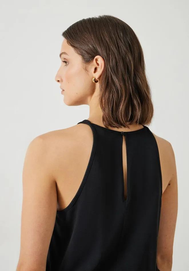 Hush Jumpsuits Women Racer Back Jersey Jumpsuit Black Hush Jumpsuits Women Racer Back Jersey Jumpsuit Black