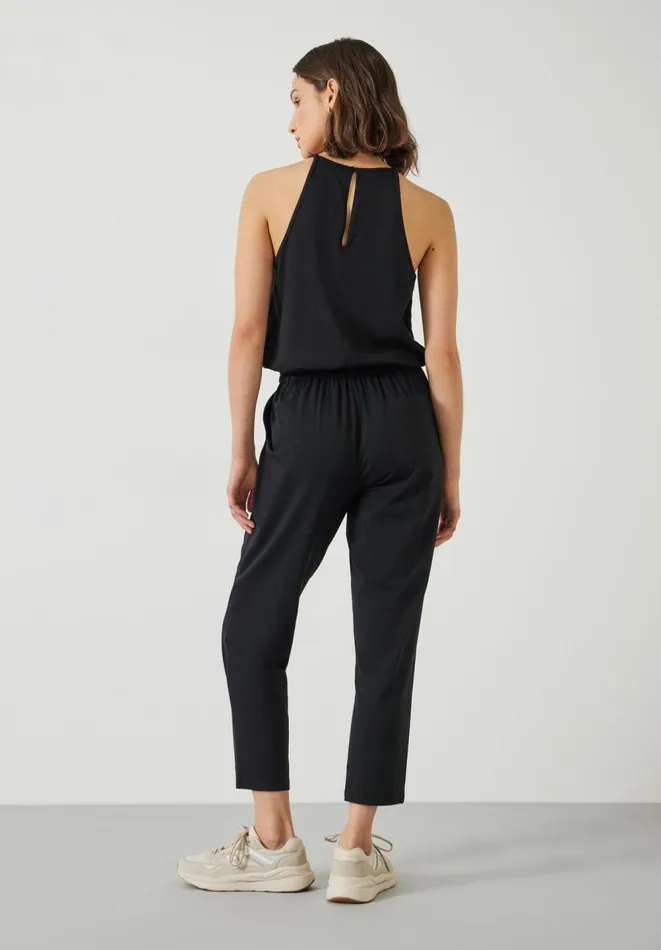 Hush Jumpsuits Women Racer Back Jersey Jumpsuit Black Hush Jumpsuits Women Racer Back Jersey Jumpsuit Black