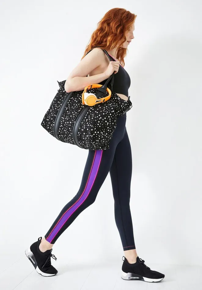 Hush Pyjamas and Nightwear Women Cettie Colourblock Leggings Black Multi