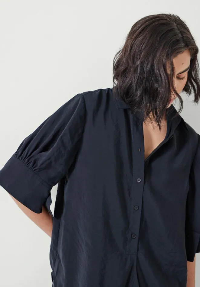 Hush Shirts and Blouses Women Laila Short Sleeve Shirt Black Hush Shirts and Blouses Women Laila Short Sleeve Shirt Black
