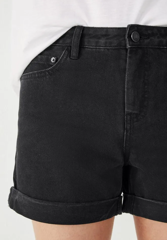 Hush Shorts Women Cara Denim Shorts Washed Black