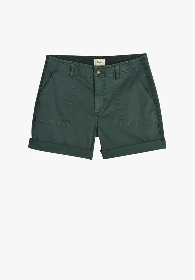 Hush Shorts Women Chino Shorts Washed Black