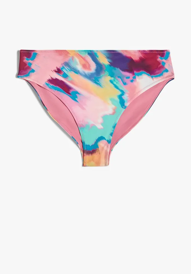 Hush Swimwear and Beachwear Women Camilla Classic Bikini Bottoms Multicolour Marble