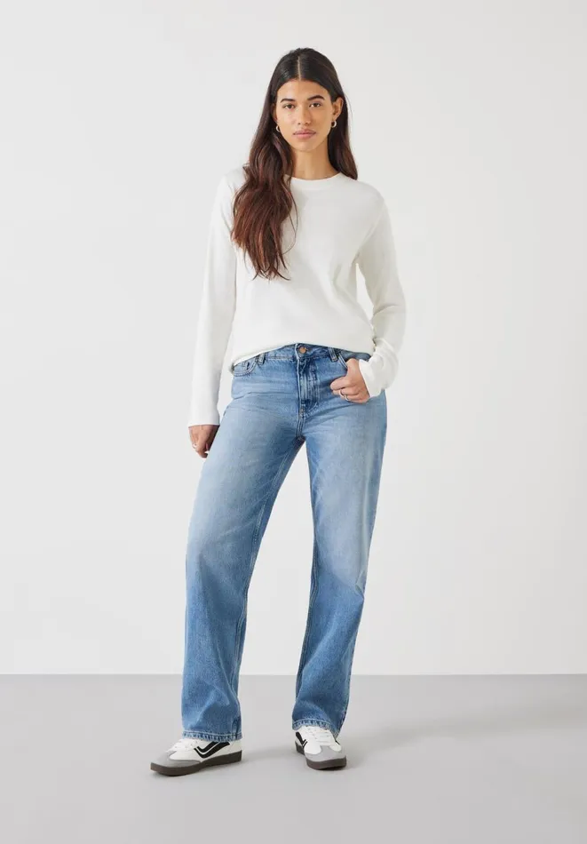 Hush Tops and Tshirts Women Cosima Heavyweight Cotton Top Soft White