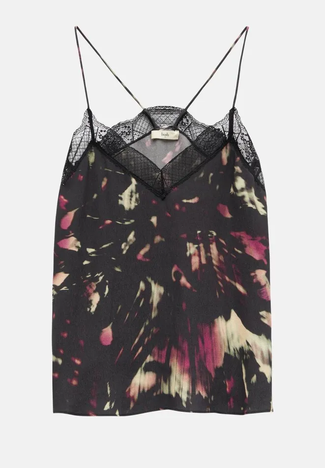 Hush Tops and Tshirts Women Estella Lace Cami Shadows Hush Tops and Tshirts Women Estella Lace Cami Shadows