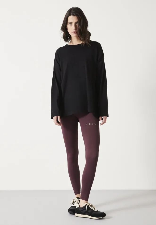 Hush Tops and Tshirts Women Rachel Split Hem Detail Top Black Hush Tops and Tshirts Women Rachel Split Hem Detail Top Black