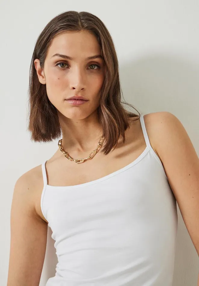 Hush Tops and Tshirts Women Sayla Cami Top White Hush Tops and Tshirts Women Sayla Cami Top White