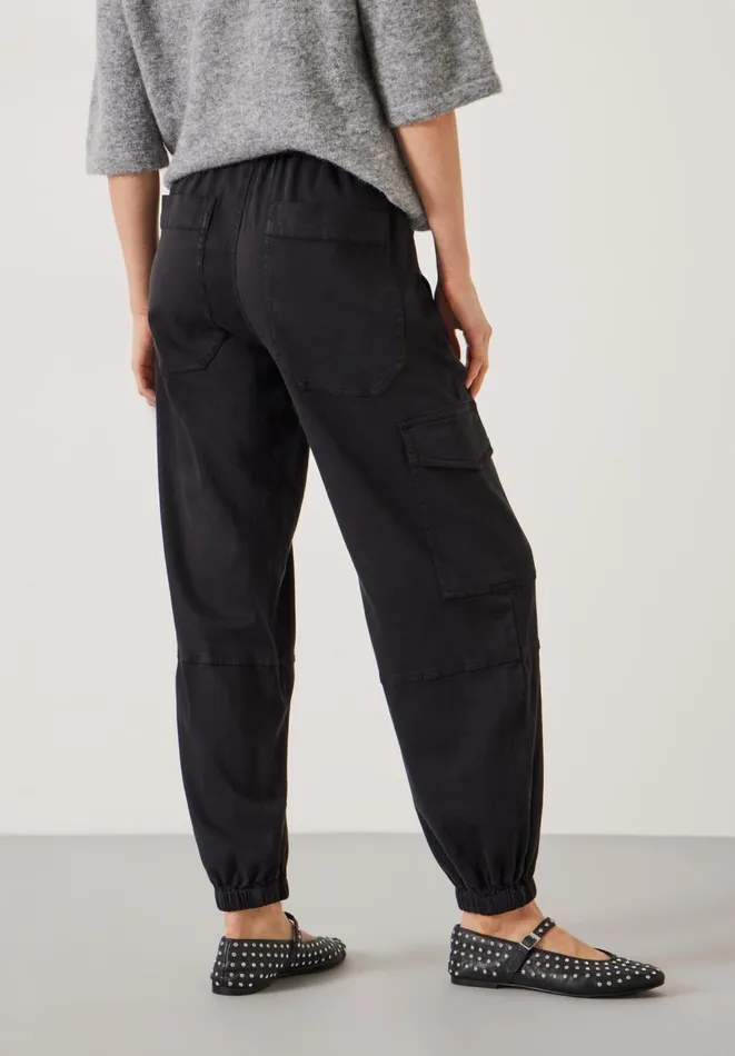 Hush Trousers Women Ava Washed Cargo Trousers Washed Black Hush Trousers Women Ava Washed Cargo Trousers Washed Black