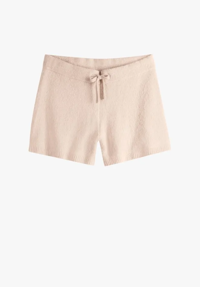Hush Trousers Women Dixie Knitted Shorts Mushroom Grey