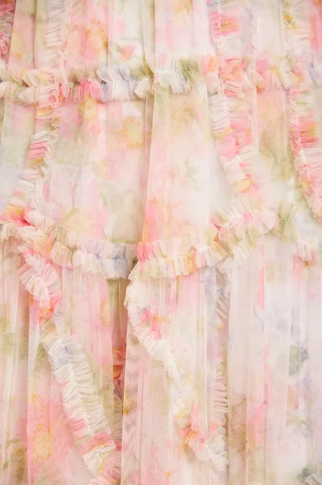Immortal Rose Maeve Long Sleeve Ballerina Dress Multi Women Needle and Thread Dresses